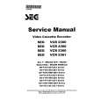 SEG VCR2360 Manual de Servicio