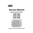 SEG VCR4350 Manual de Servicio