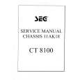 SEG CT8050 Manual de Servicio